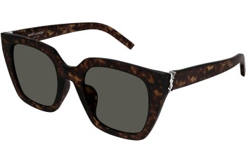 Solbriller Saint Laurent SLM143 002 Firkantet Havana