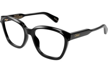 Ochelari Chloe CH0265O 001 Pătrați Negri