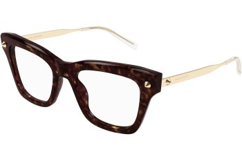 Okulary korekcyjne Alexander McQueen AM0484O 006 Kwadratowe Havana