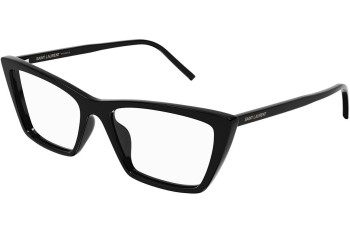 Briller Saint Laurent SL737MICATHINOPT 001 Cat Eye Sort