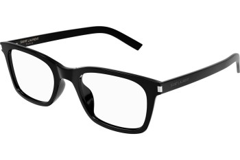 Glasögon Saint Laurent SL718SLIM 005 Fyrkantig Svart