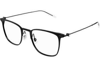 Okulary korekcyjne Mont Blanc MB0356O 007 Kwadratowe Czarne