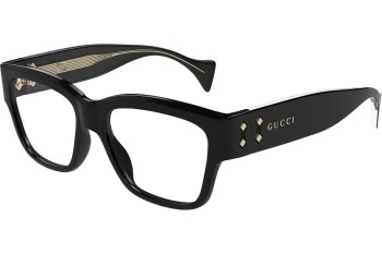 Briller Gucci GG1705O 001 Firkantet Sort