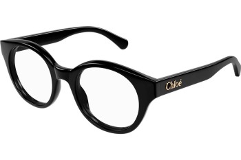 Ochelari Chloe CH0271O 006 Pătrați Negri