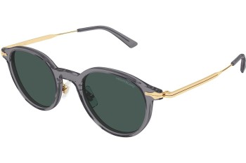 Ochelari de soare Mont Blanc MB0362S 004 Rotunzi Gri