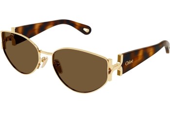 Solbriller Chloe CH0260S 002 Cat Eye Guld