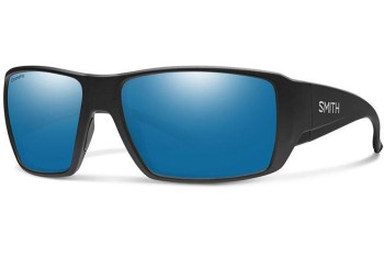 Okulary przeciwsłoneczne Smith GUIDECXL/S 003/QG Polarized Prostokątne Czarne