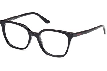 Okulary korekcyjne Guess GU50165 001 Kwadratowe Czarne Okulary korekcyjne Guess GU50165 001 Kwadratowe Czarne