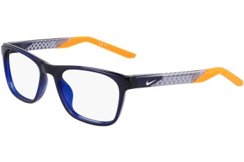 Okulary korekcyjne Nike 5058 410 Kwadratowe Niebieskie