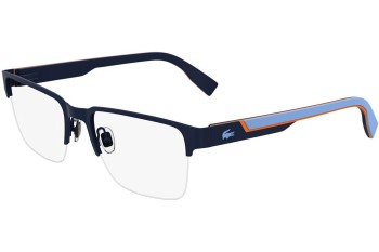 Okulary korekcyjne Lacoste L2305 410 Kwadratowe Niebieskie