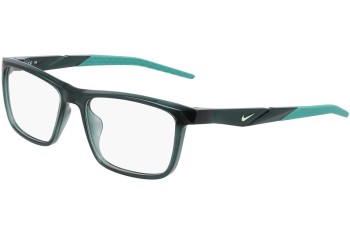 Okulary korekcyjne Nike 7057 301 Prostokątne Zielone