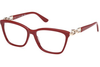 Okulary korekcyjne Guess GU50181 066 Kwadratowe Czerwone Okulary korekcyjne Guess GU50181 066 Kwadratowe Czerwone