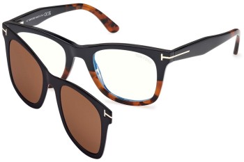 Briller Tom Ford FT5970-B 005 Firkantet Sort