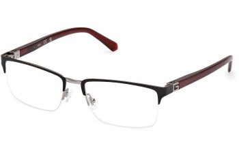 Okulary korekcyjne Guess GU50191 002 Prostokątne Czarne