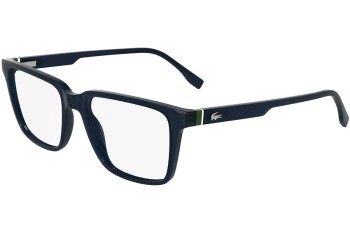 Okulary korekcyjne Lacoste L2963 410 Kwadratowe Niebieskie