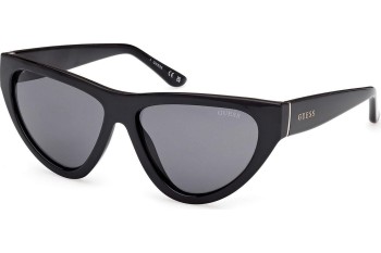 Okulary przeciwsłoneczne Guess GU00152 01A Kocie oczy Czarne