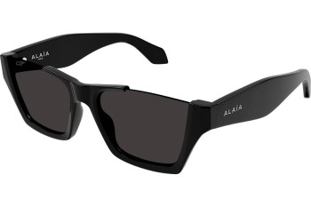 Ochelari de soare Alaia AA0081S 001 Dreptunghiulari Negri