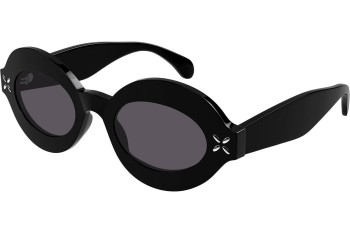 Solbriller Alaia AA0059S 001 Oval Sort