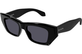 Ochelari de soare Alaia AA0074S 001 Dreptunghiulari Negri