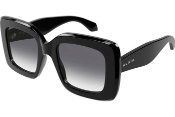 Ochelari de soare Alaia AA0065S 002 Pătrați Negri