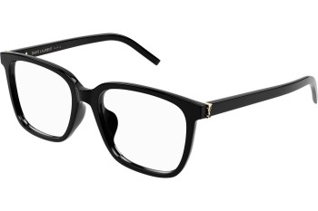 Brýle Saint Laurent SLM142/F 001 Squared Černé