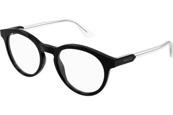 Okulary korekcyjne Gucci GG1822O 003 Okrągłe Czarne