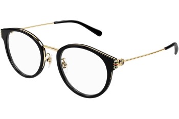 Okulary korekcyjne Gucci GG1885OA 001 Okrągłe Czarne