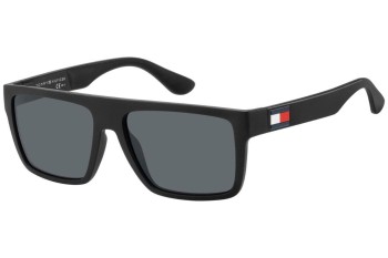 Solbriller Tommy Hilfiger TH1605/S 003/IR Flat Top Sort