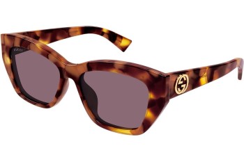 Zonnebril Gucci GG1844SA 003 Cat Eye Havana