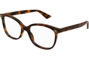 Glasögon Gucci GG1816O 006 Fyrkantig Havana