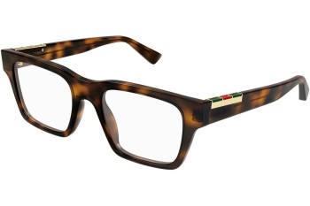 Okulary korekcyjne Gucci GG1889O 008 Kwadratowe Havana