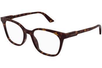 Glasögon Gucci GG1821O 002 Fyrkantig Havana