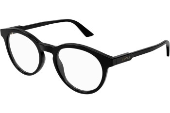 Okulary korekcyjne Gucci GG1822O 001 Okrągłe Czarne