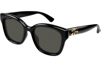 Okulary przeciwsłoneczne Gucci GG1830SK 001 Kocie oczy Czarne