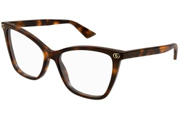 Okulary korekcyjne Gucci GG1817O 002 Kocie oczy Havana