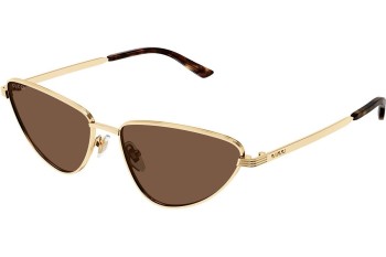 Ochelari de soare Gucci GG1879S 002 Cat Eye Aurii