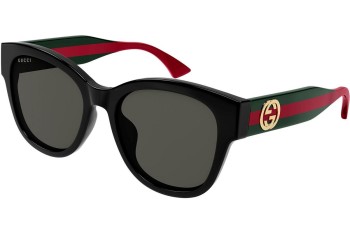 Okulary przeciwsłoneczne Gucci GG1866SK 001 Kocie oczy Czarne