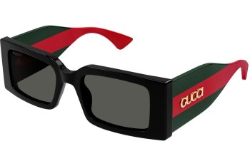 Okulary przeciwsłoneczne Gucci GG1860S 001 Kwadratowe Czarne