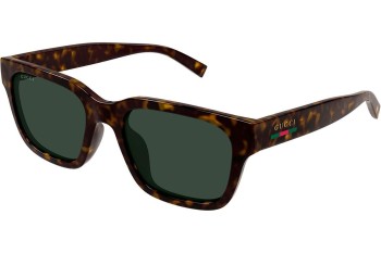 Okulary przeciwsłoneczne Gucci GG1857S 002 Kwadratowe Havana