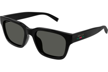 Okulary przeciwsłoneczne Gucci GG1857S 001 Kwadratowe Czarne