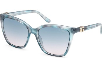 Ochelari de soare Guess GU00191 86W Cat Eye Albaștri