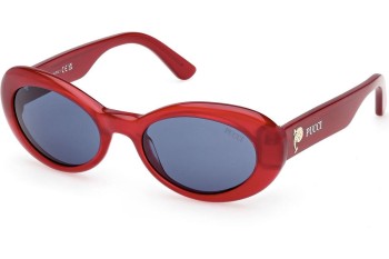 Zonnebril Emilio Pucci EP0234 66V Ovaal Rood