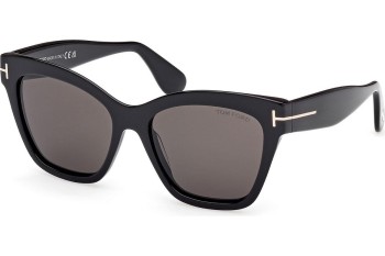 Solbriller Tom Ford Elvira FT1217 01A Cat Eye Sort