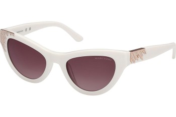 Zonnebril Marciano GM00025 21F Cat Eye Wit