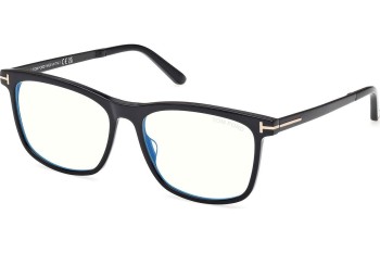 Briller Tom Ford FT6038-B 001 Firkantet Sort