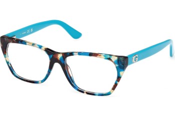 Brillen Guess GU50234 087 Cat Eye Blauw