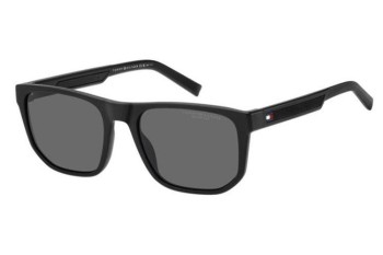 Napszemüvegek Tommy Hilfiger TH2200/S 807/M9 Polarized Szogletes Fekete