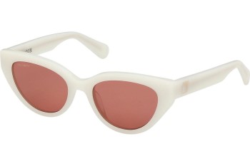 Ochelari de soare Max&Co. MO0127 25E Cat Eye Albi