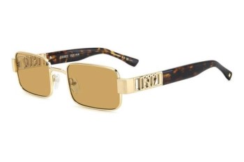 Ochelari de soare Dsquared2 D20156/S J5G/70 Dreptunghiulari Aurii