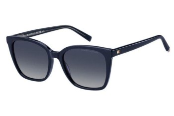 Ochelari de soare Tommy Hilfiger TH2226/S PJP/08 Cat Eye Albaștri